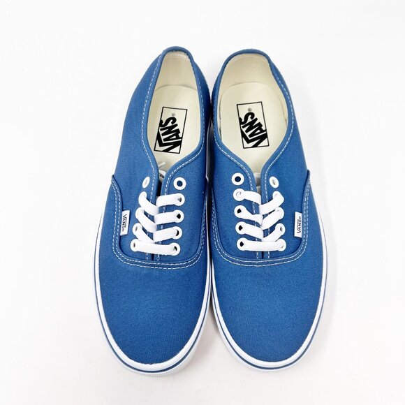 Van's NWT Blue and White Low Tops Size 9.5us - Picture 3 of 8